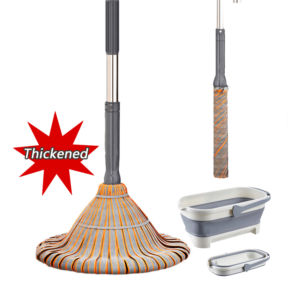 Tidak Ada Cuci Tangan Pel Pel Rumah Tangga Pembersih Lantai Berputar Pel Air Memutar Sendiri Orang M