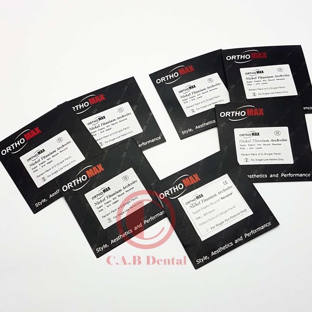 NITI ORTHOMAX ROUND REVERSE / KAT GIGI BEHEL / KAT BEHEL / BEHEL GIGI / BEHEL GIGI BAHAN NITI / KAT