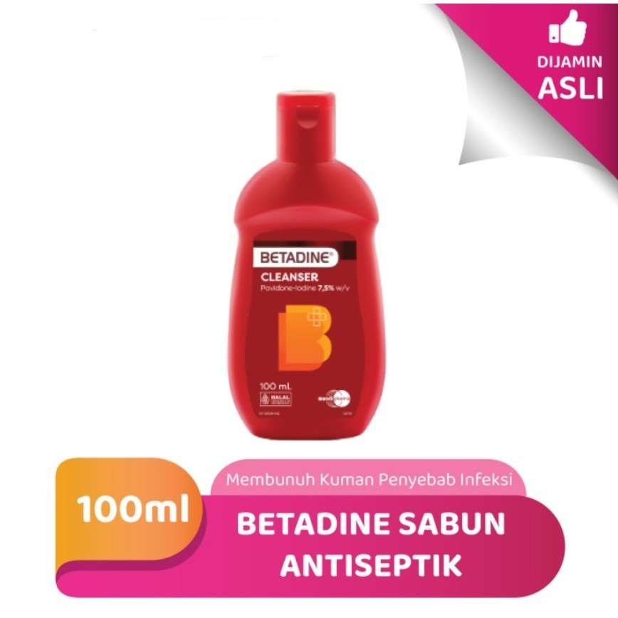 Betadine AntiSeptic Skin Cleanser 100ml / Antiseptic Skin Cleanser