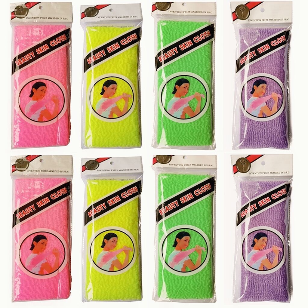 4 Buah Kain Lap Pengelupasan Kulit Kecantikan Handuk Mandi Tubuh Jepang Handuk Mandi Nilon Handuk Pe