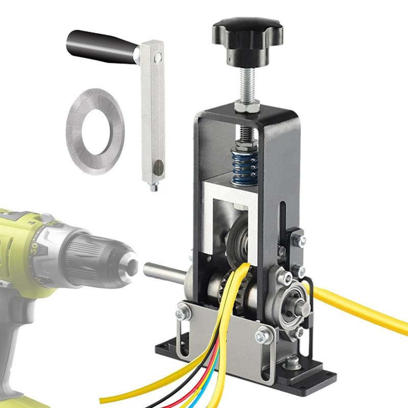 Pengupas Kawat Engkol Tangan Mesin Pengupas Kawat Manual Pengupas Kabel Tembaga Bekas Otomatis Alat 