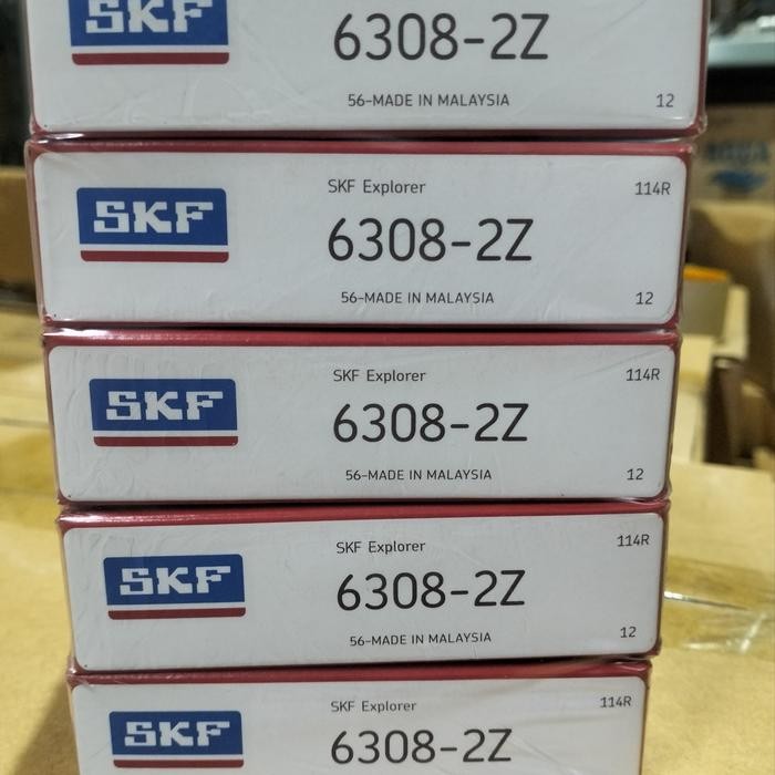 Original.. Bearing Skf 6308 Zz 6308Zz 6308-Zz 6308 2Z Laher Made In Malaysia