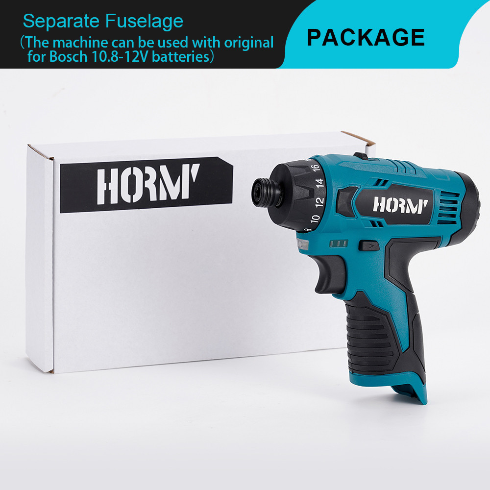 12V Obeng Palu Bor Listrik Impact Tanpa Kabel Dua Kecepatan Kunci Pas Driver Tangan Nirkabel Mini Al