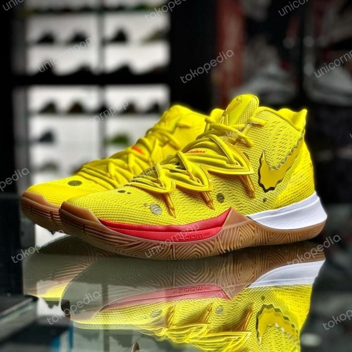 TERLARIS SEPATU KYRIE 5 SPONGEBOB SQUAREPANTS UNISEX SALE