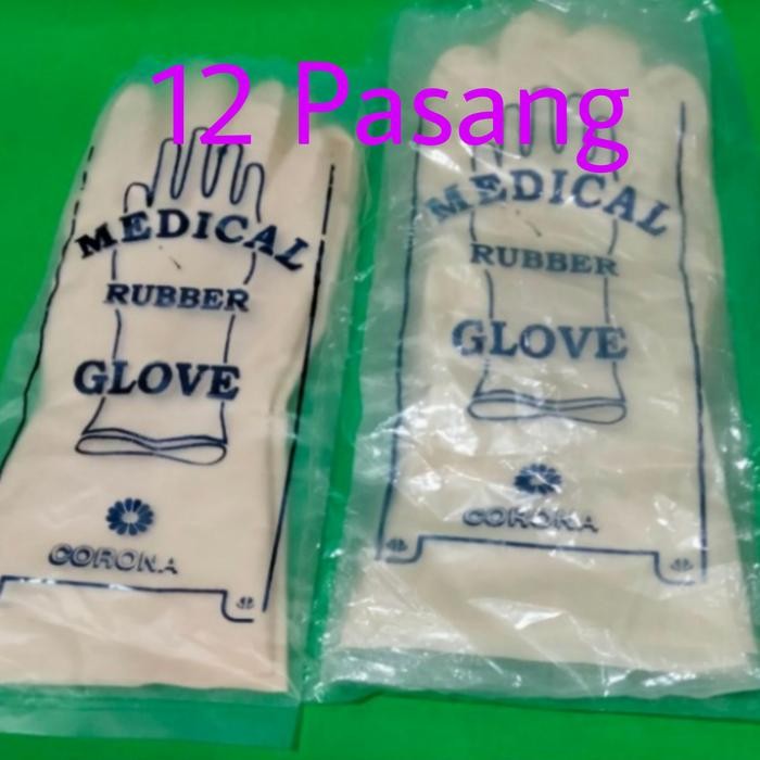 Sarung Tangan Karet Glove Putih