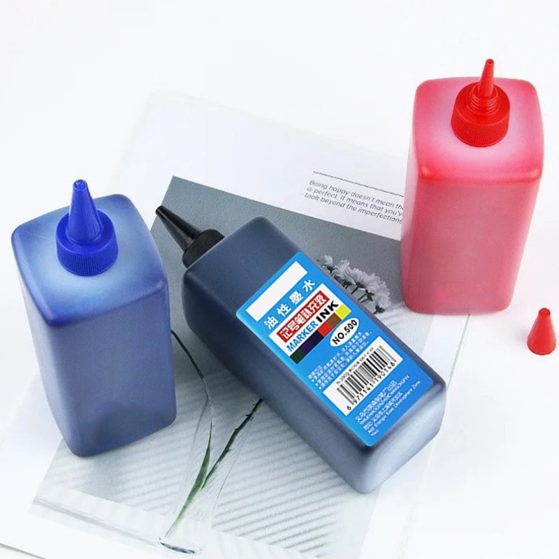 

500ml Refill Tinta Spidol Tinta Spidol Permanen Tinta Spidol Permanen Refill Tinta Refill Spidol