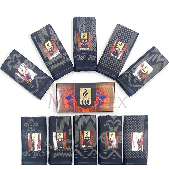 Sarung Mangga Gold Kembang (Grosir)