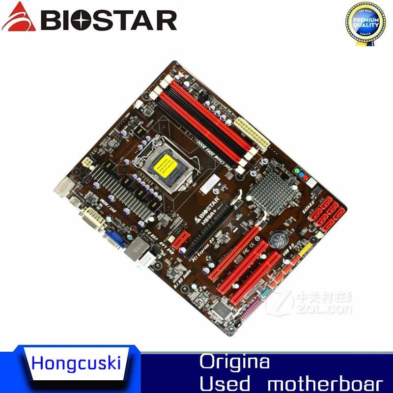 Used original For Biostar H55A+ H55 motherboard H55A LGA 1156 DDR3 integrated support I3 I5 I7 16GB 