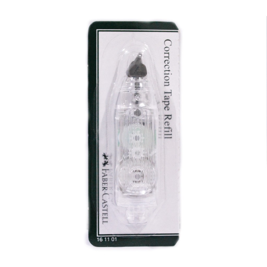 

Refill Correction Tape Faber Castell Tipe QAR/QJR/QDR/Chameleon/R1/Twist Correction Tape/Isi 6 Pcs