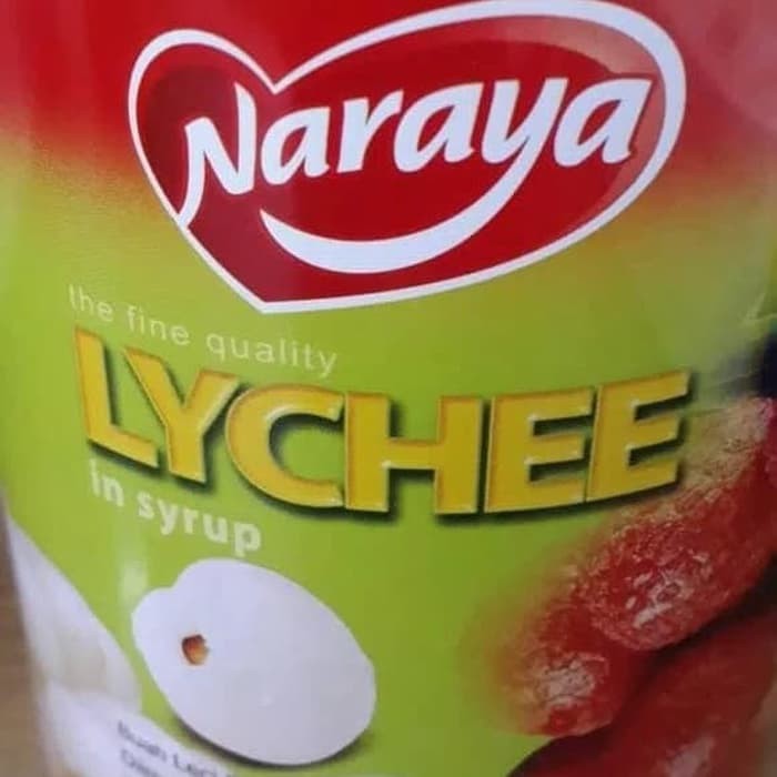 

NARAYA LYCHEE IN SYRUP / NARAYA LECI KALENG 565GR ISI 12 KALENG