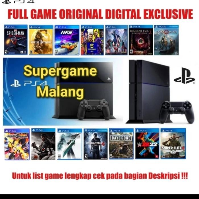READY terlaris Game PS4 OFW PS 4 PS5 PS 5 Paket FREE Game Bebas