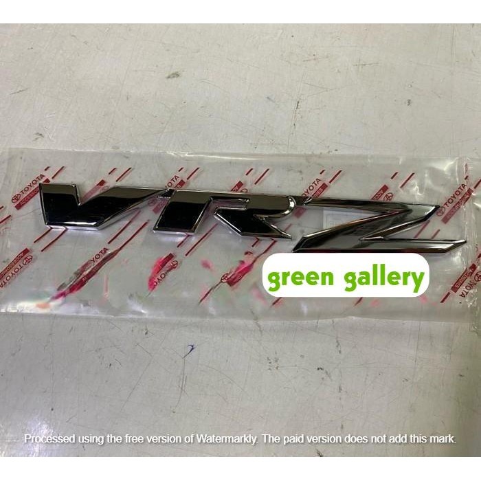 Emblem Vrz Logo Vrz Ori Original Asli
