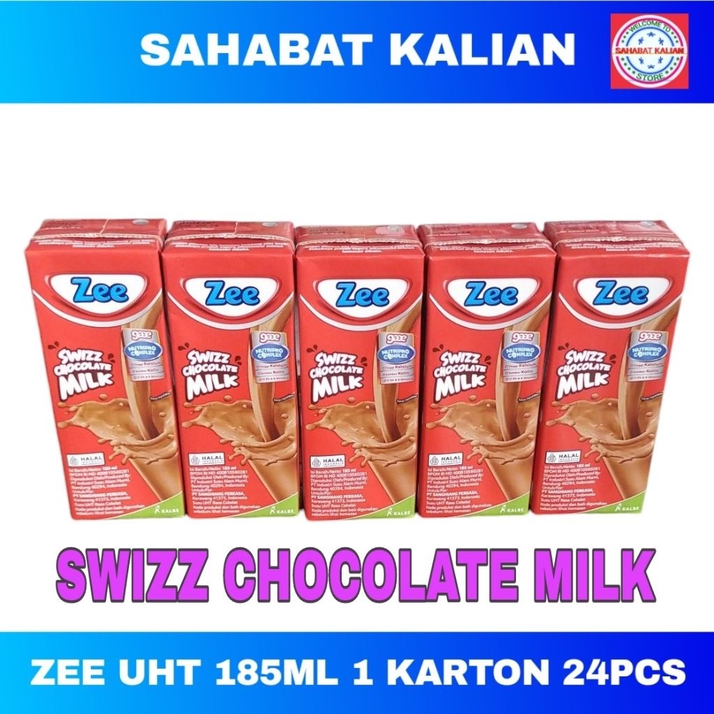 

ZEE UHT 185ml 1 karton 24 pcs