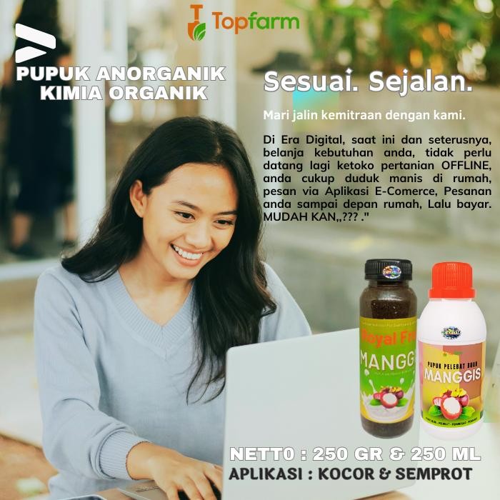 Pupuk Manggis Terbaik - Paket Pupuk Penyubur Tanaman Manggis, Pupuk Organik Cair Pelebat Buah