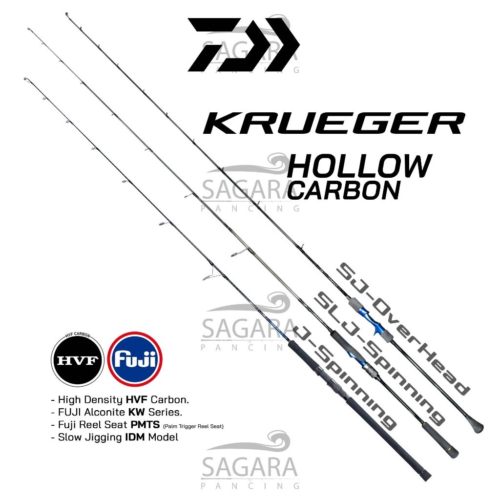 Joran Daiwa Krueger Joran Slow Jigging Rod Jigging