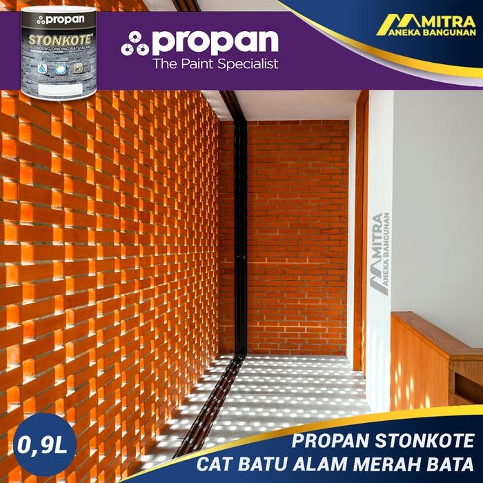 PAN STONKOTE BATA MERAH / COATING BATA MERAH PELAPIS BATU ALAM