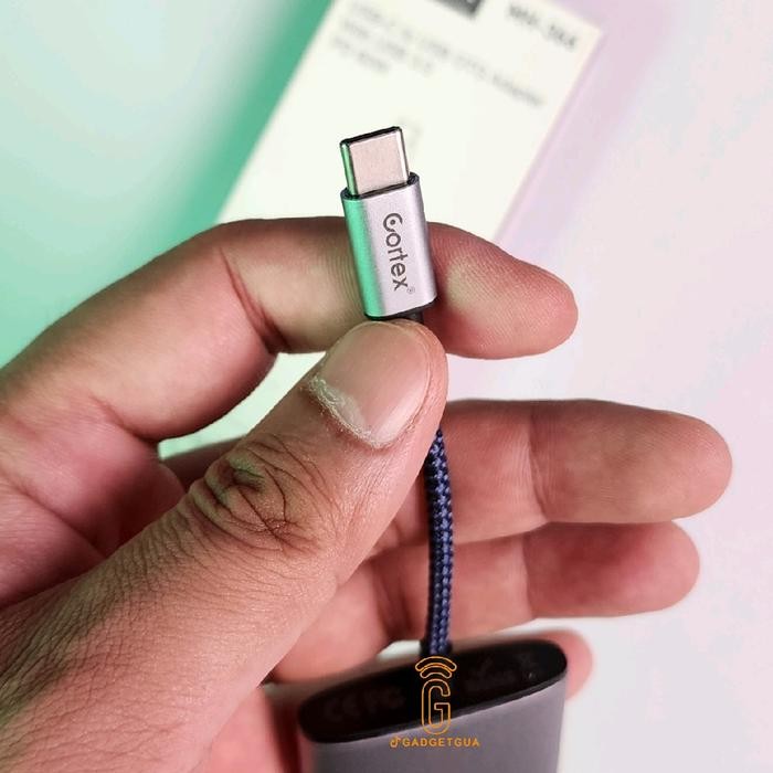 Otg Android Mh366 Cortex Otg Usb C/Type-C To Usb 3.0 + 60W Charging 2In1 Kode 1460