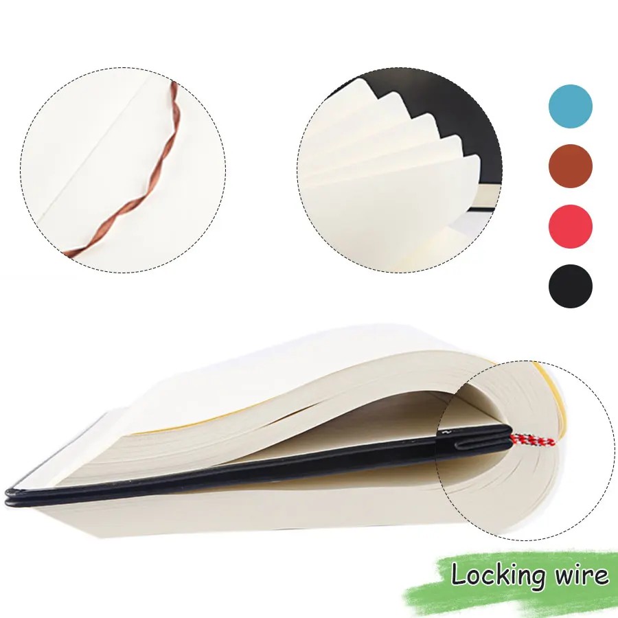 

Super Thick Notebooks Agenda Planner 660 Pages Blank Inner Pu Leather Soft Cover Sketchbook Journal