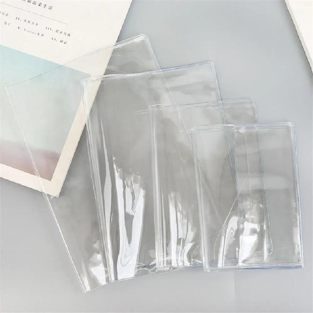 

Waterproof Pvc Transparent Protective Sleeve For A6 A5 Notebook Journals Planner Book Diary Protect