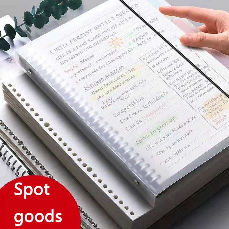 

60Sheet Replaceable Refill Loose Leaf Notebook A4 A5 B5 Spiral Binder Paper Index Writing Book