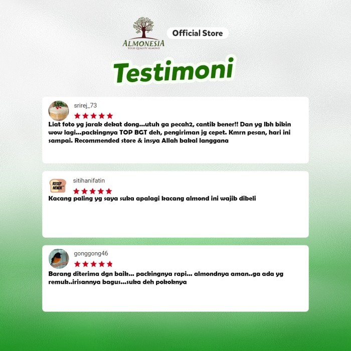 

Almond Sliced - Almonesia 250 gr