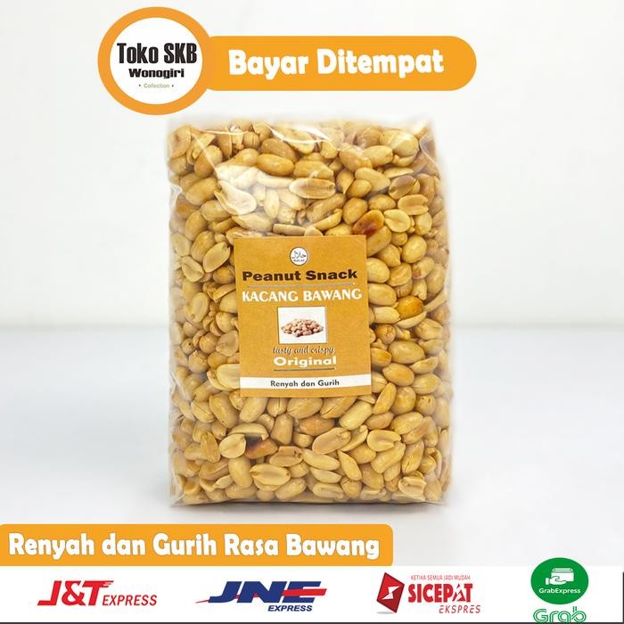

1KG Kacang Bawang Renyah dan Gurih