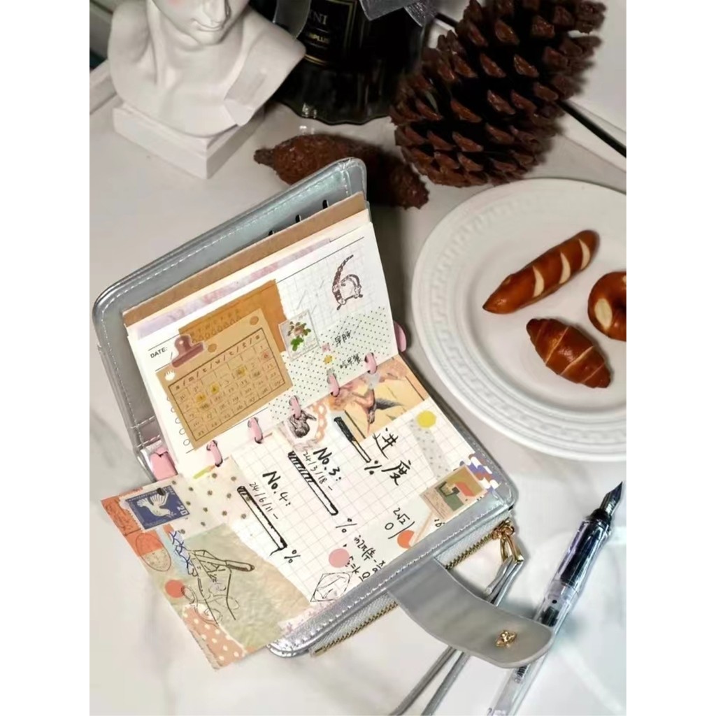 

New Style M5 A8 Pu Loose Leaf Binder Journal Notebook Diary Cover Ring Planners Organizer Easy
