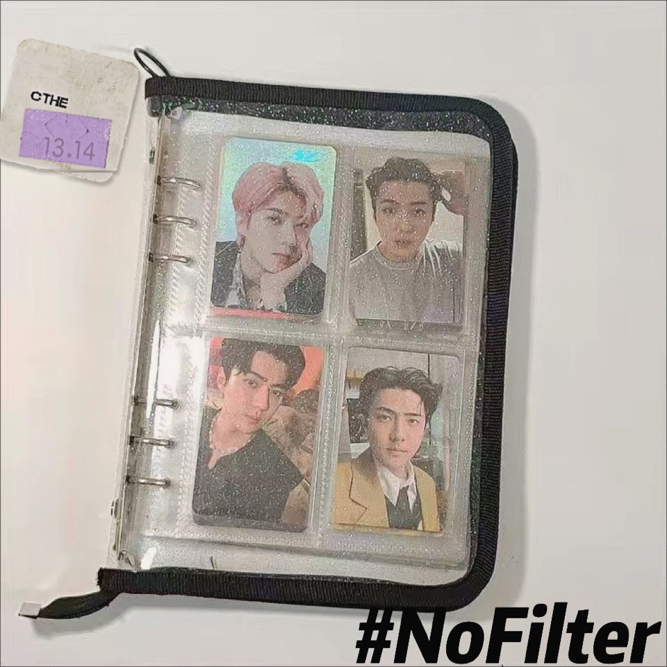 

A5/A6 Transparent Photocards Binder Cover Kpop Idol Card Album Photo Cards Collect Book School