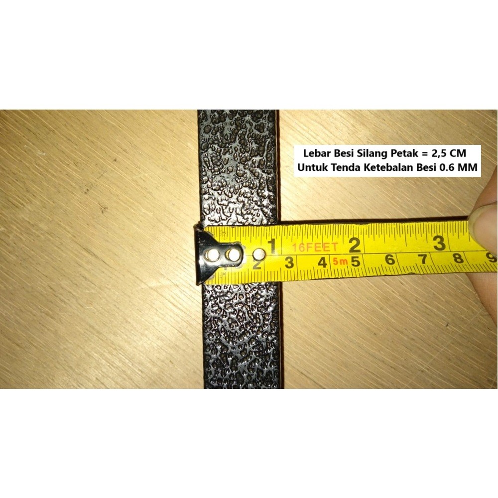 Bararoomkey_ Kerangka Tenda Lipat 3X6 (Tidak Termasuk Atap Tenda)