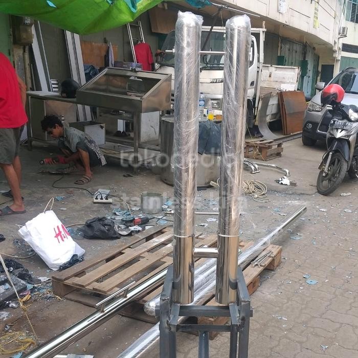 

Flagers - Tiang Bendera Stainless Steel