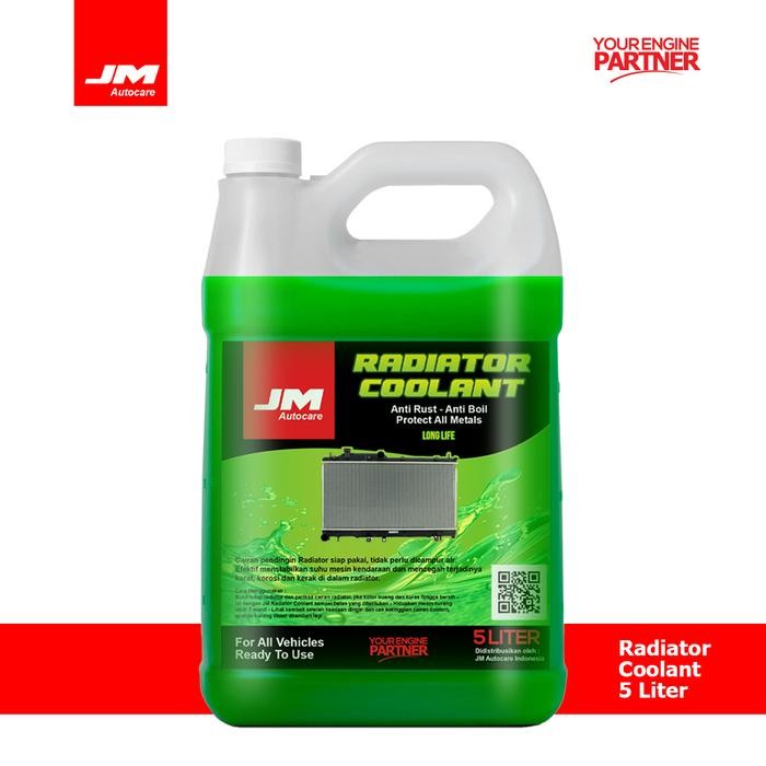RADIATOR COOLANT 5 LITER - CAIRAN PENDINGIN RADIATOR MOTOR MOBIL