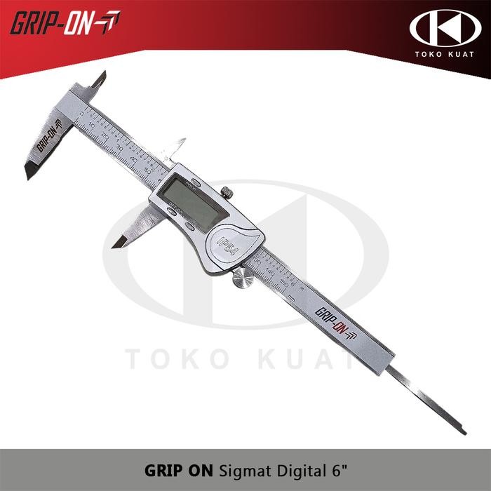 Sigmat Digital 6" Grip On Vernier Caliper Stainless 150Mm
