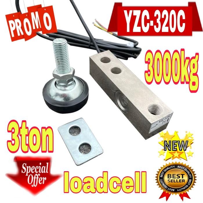 Loadcell Timbangan Lantai 2Ton Sensor Floorscale 2000Kg