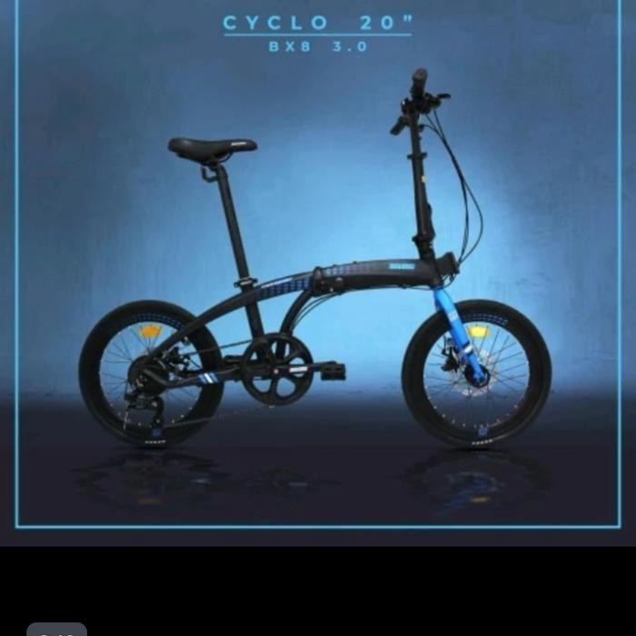 Sepeda Lipat 20 Inch Maximo Piegare Cyclo Tx 7 3.0 New Frame Alloy