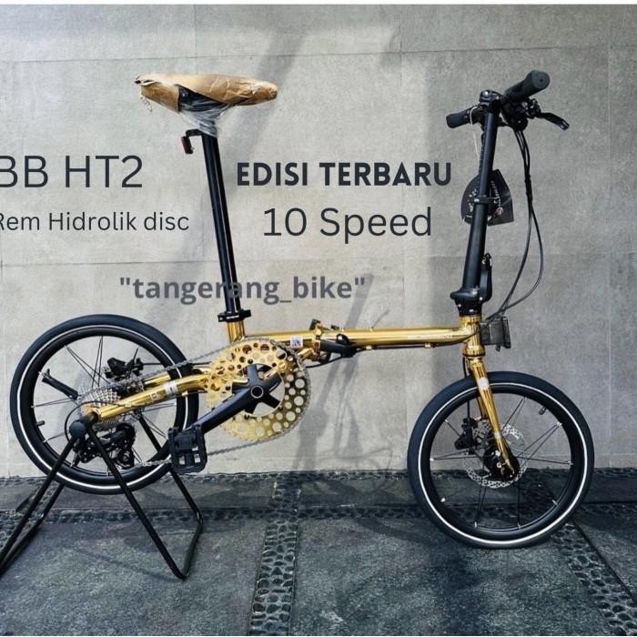 Sepeda Lipat Element Troy X 10 Speed Termurah
