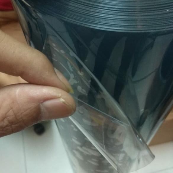 Plastik Tirai Pvc bening 2mm x 120cm / Tirai Pvc clear meteran