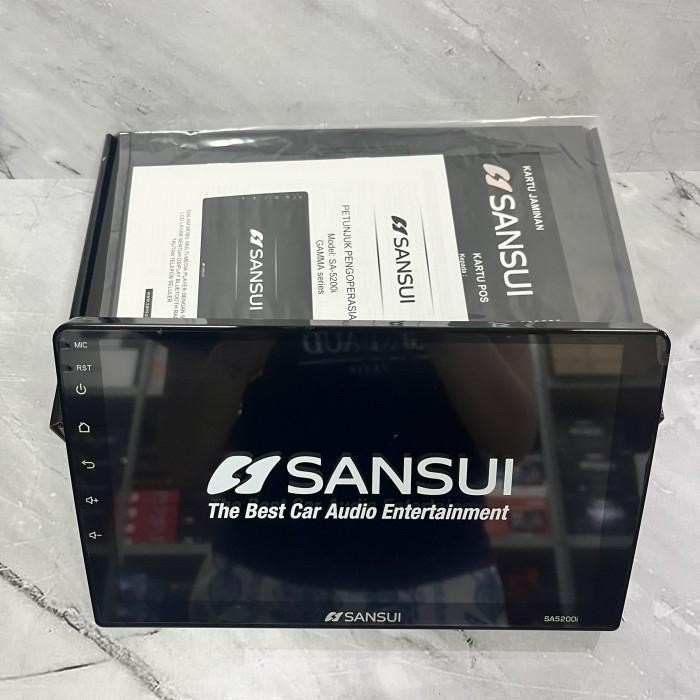 Terlaris Head Unit Android 9Inch Sansui Ongkir Termurah