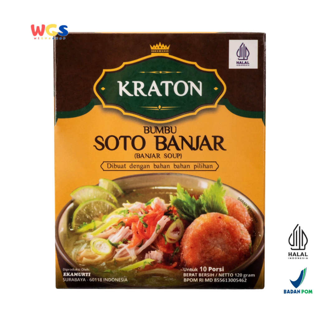 

READYY! KRATON Bumbu Soup Soto Banjar dengan Bahan Pilihan 120g - Soup Banjar