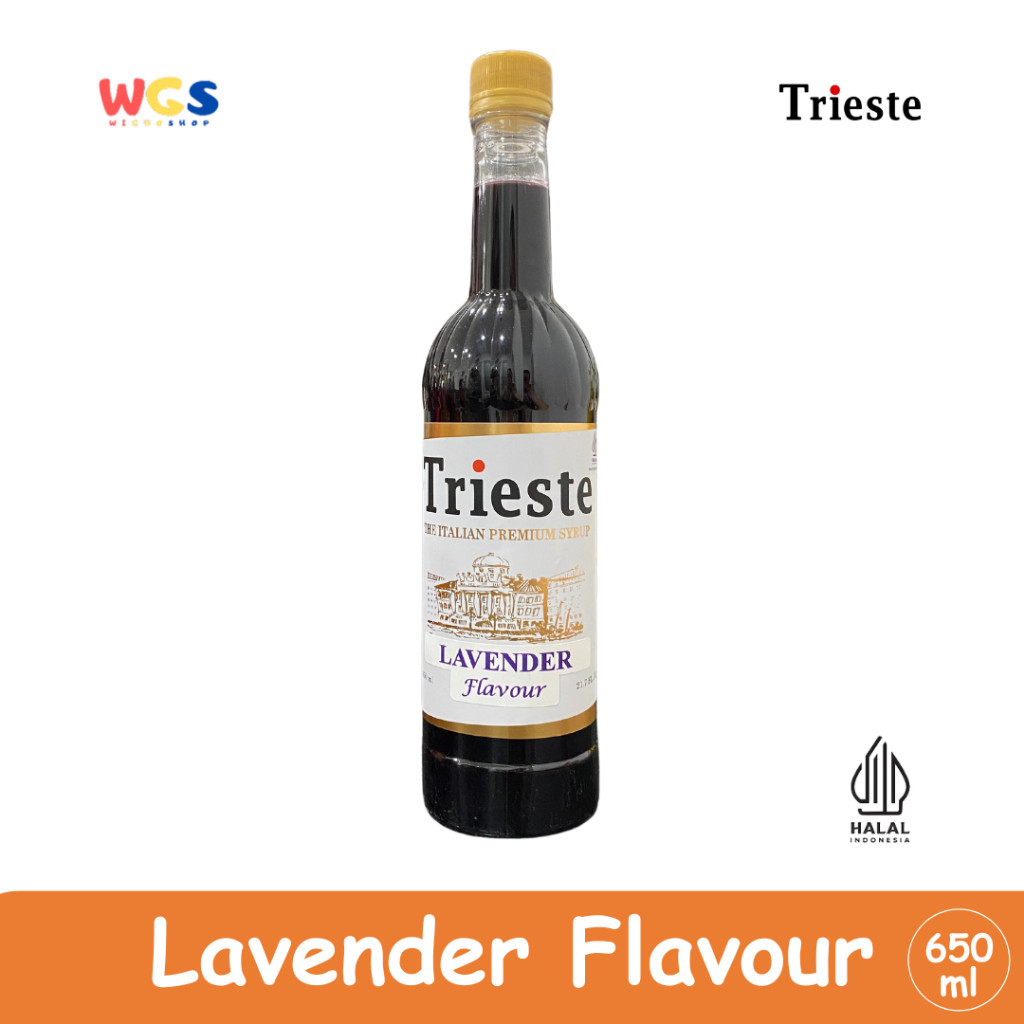 

READYY! Trieste Lavender Flavour Premium Syrup 650ml Sirup Lavender untuk Beragam Kreasi Rasa