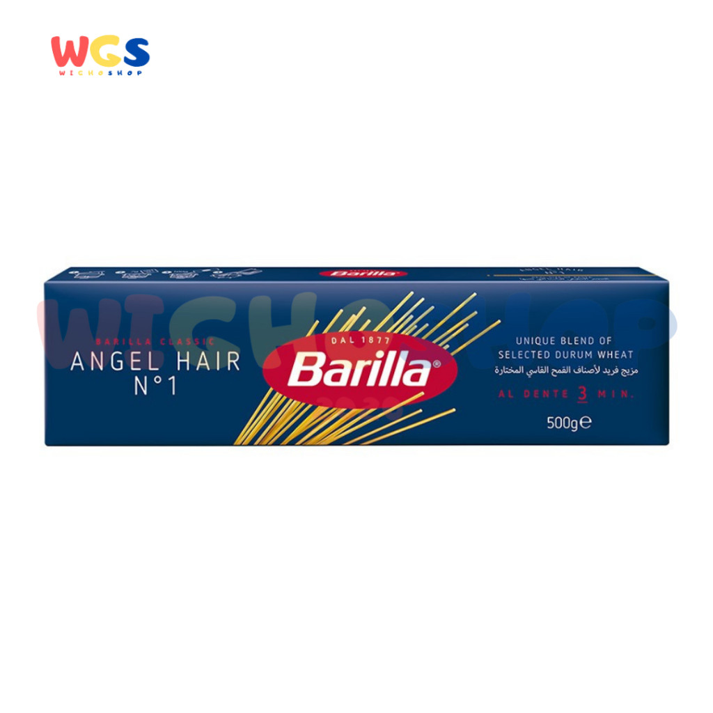 

READYY! Barilla Pasta Angel Hair No.1 Durum Wheat 500g