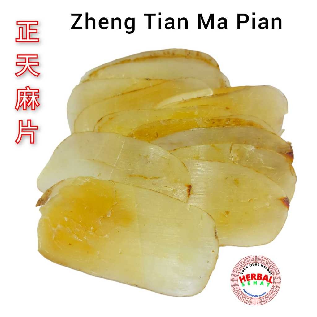 

[10gram] Tian Ma Slice / Tian Ma - [ ] - Rhizoma Gastrodiae [PREMIUM]