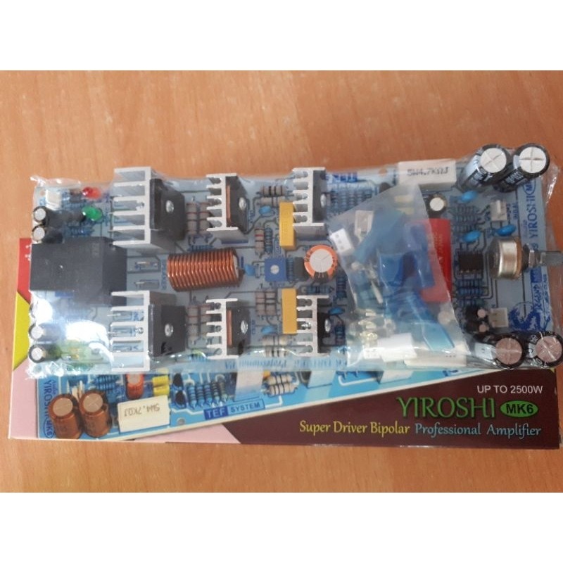 RB2233 SUPER DRIVER BIPOLAR PROFESSIONAL POWER AMPLIFIER SUBWOOFER YIROSHI MK-6 MK6 LEGEND MASTER