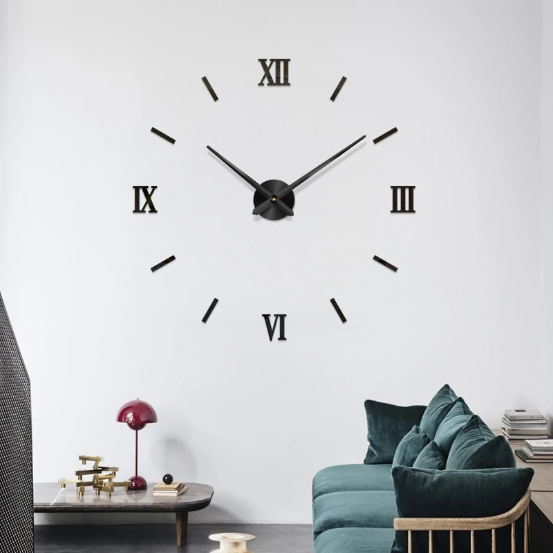 

Jam Dinding Besar DIY Quartz Acrylic Silent Movement 80 DIY Large Wall Clock Quartz Acrylic Silent Movement 80 Warna Hitam