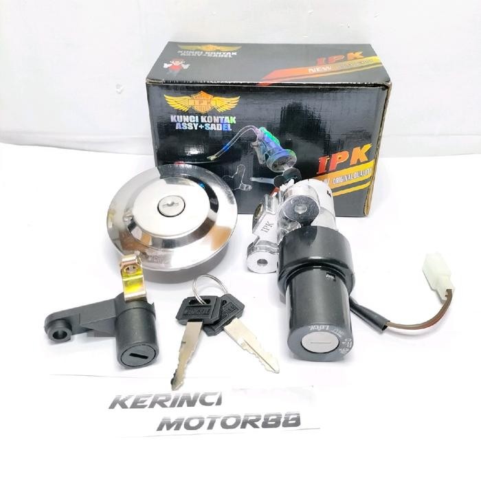 PREMIUM Kunci Kontak Set Plus Tutup Tangki Vixion Old Vixion Lama Komplit Accessories Motor