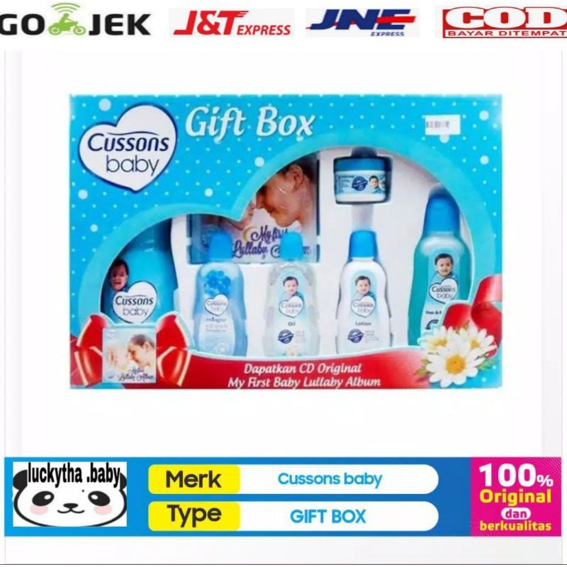 Promo 1Box_Gift Box Cusson Baby-Paket Perlengkapan Bayi Newborn-Gift Set Cusson Baby