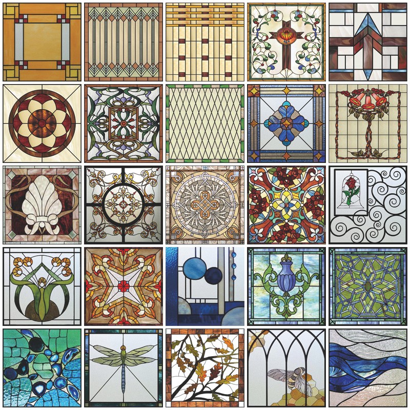 Stiker Kaca Buram Film Kaca Patri, Dibuat Khusus agar Sesuai dengan Ukuran atau Bentuk Jendela Apa p