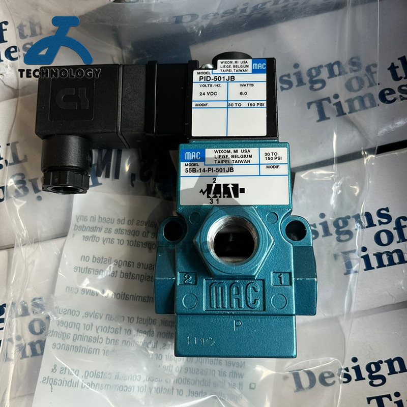 Pneumatic solenoid valve MAC 55B 55B-11-PI-111JJ 55B-11-PI-111JA 55B-11-PI-111JB 55B-11-PI-111JD 55B