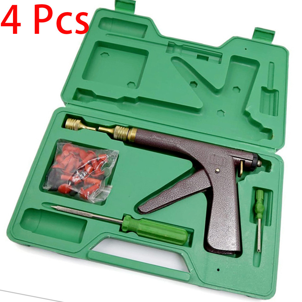 Alat Perbaikan Ban Mobil Kit Perbaikan Ban Perbaikan Ban Sepeda Otomatis Steker Tusukan Kit Pistol V