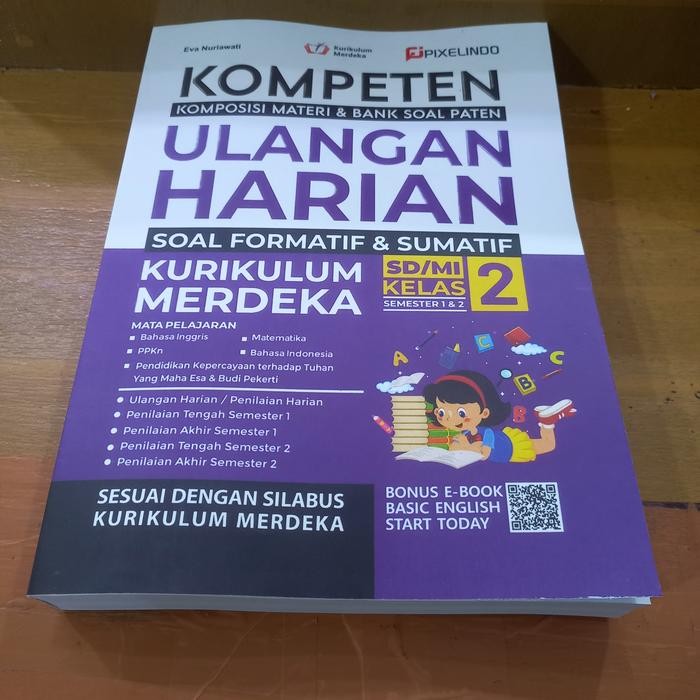 

KOMPETEN KOMPOSISI MATERI BANK SOAL PATEN ULANGAN HARIAN SD MI KELAS 2