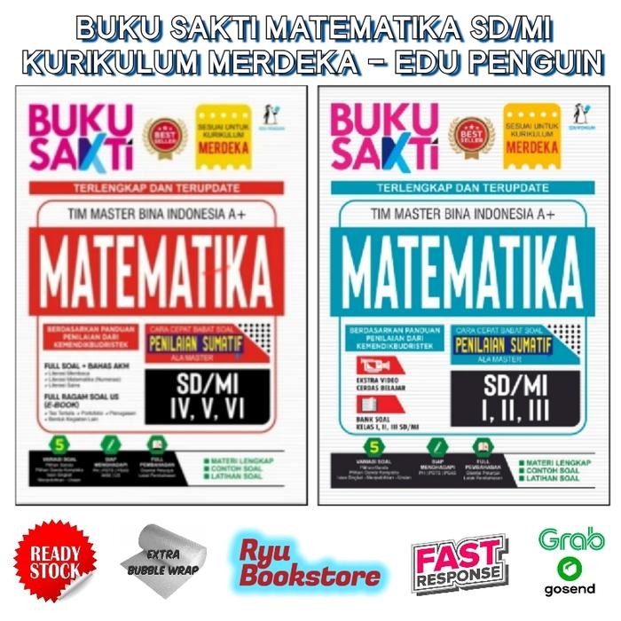 

Buku Sakti Soal Matematika Kls.4/5/6 SD/Mi - Edu Penguin